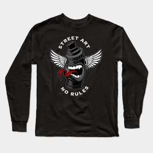 Street Art Long Sleeve T-Shirt